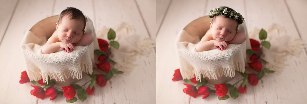 baby-girl-newborn-bucket-pose