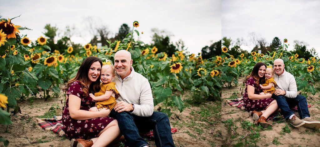 South Jersey Sunflower Family Photography