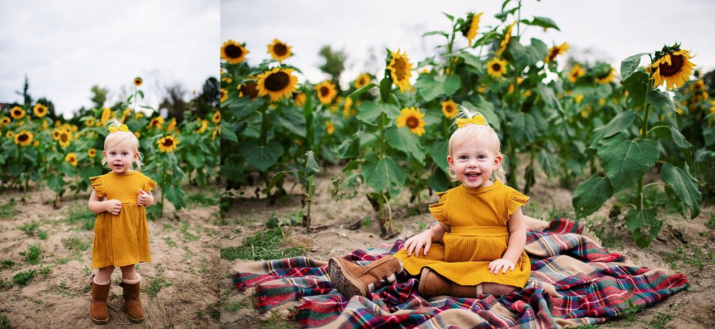 South Jersey Sunflower Family Photography