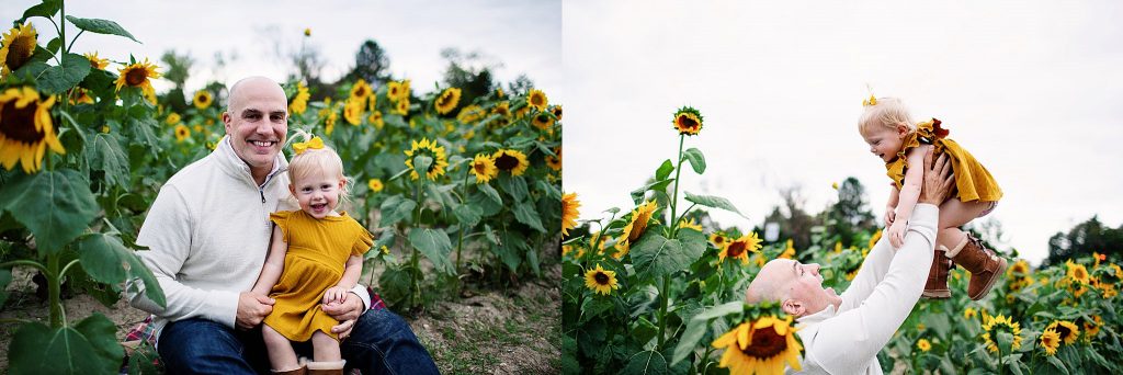 South Jersey Sunflower Family Photography