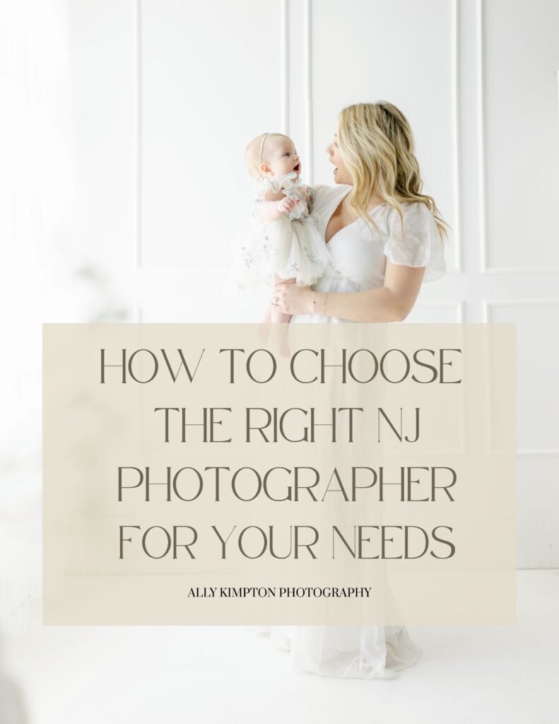 NJ maternity photographer guide